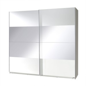 Schwebetüren Kleiderschrank Twister 225 2 2-Farbig