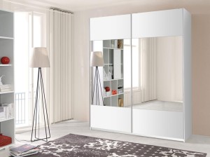 Schwebetüren Kleiderschrank Wario 175 2-farbig