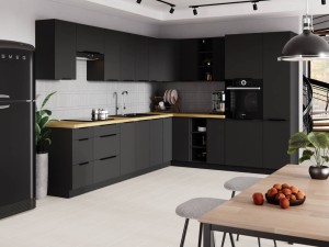 Küchenmöbel-Set Siena 310 x 250cm mit Arbeitsplatte