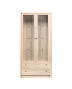 Vitrine 2-türig mit LED-Beleuchtung  F22