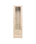 Vitrine 1-türig mit LED-Beleuchtung F23 