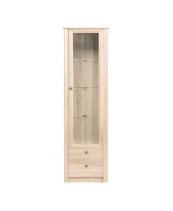 Vitrine 1-türig mit LED-Beleuchtung F23 