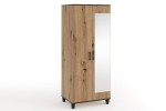 Kleiderschrank 2-türig Pro 11 mit Spiegel 