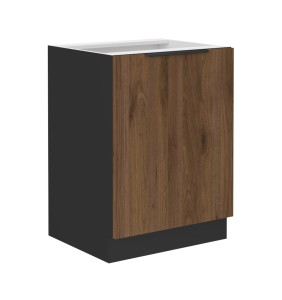 Unterschrank Monza nussbaum 60 D 1F BB