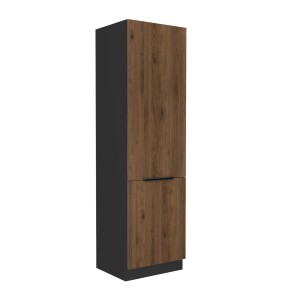 Hochschrank Monza nussbaum 60 DK-210 2F