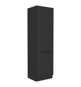 Hochschrank Siena schwarz 60 DK-210 2F