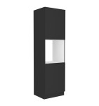 Backofenumbauschrank Siena schwarz 60 DP-210 2F
