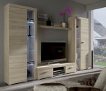 Wohnwand Rumba XL sonoma eiche