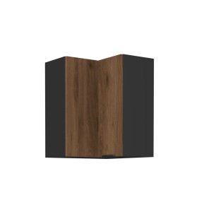 Eck-Hängeschrank Monza nussbaum 60x60 GN-72 2F (90°)  