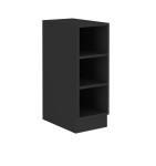 Unterschrank offen 30 D OTW schwarz matt