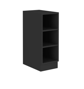 Unterschrank offen 30 D OTW schwarz matt