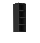 Hängeschrank offen 30 G-90 OTW schwarz matt