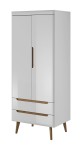 Kleiderschrank Nordi NSZ80 hochglanz