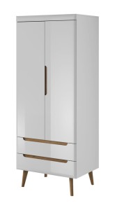 Kleiderschrank Nordi NSZ80 hochglanz