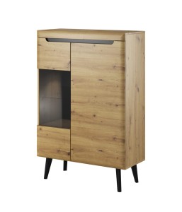 Vitrine Nordi Nwt90 artisan eiche