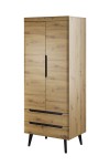 Kleiderschrank Nordi Nsz80 artisan eiche