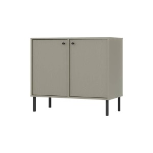 Kommode Tokio 2F eukalyptus Möbelfüße gerade