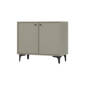 Kommode Tokio 2F eukalyptus Möbelfüße dreieckig