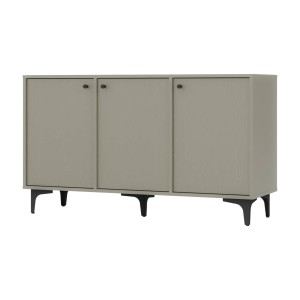 Kommode Tokio 3F eukalyptus Möbelfüße dreieckig