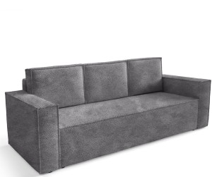 Sofa 3-Sitz Korda boucle grau - Stoff Abriamo 07
