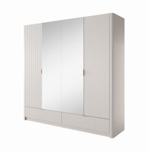 Kleiderschrank Lante 4D2S beige