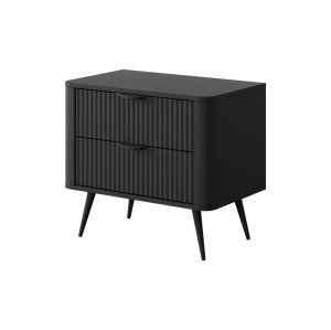 Nachttisch Lante 2S schwarz