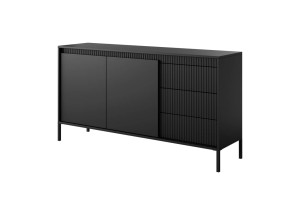 Kommode Senso 153 2D3S schwarz