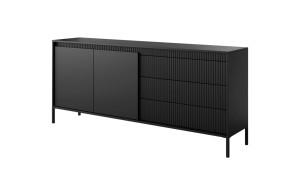 Kommode Senso 187 2D3S schwarz