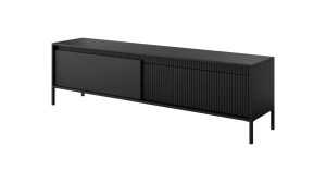 Lowboard TV-Schrank Senso 187 2D schwarz