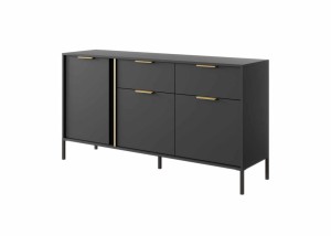 Kommode Lars 153 3D2S anthrazit
