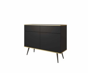 Kommode Oro KSZ-107 schwarz