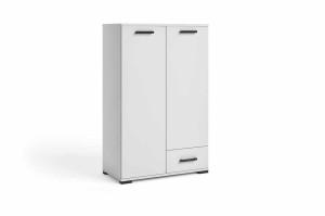 Hochkommode 80 cm Futura F4 weiß
