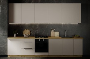 Küchenmöbel-Set Solea Cashmere 320cm 