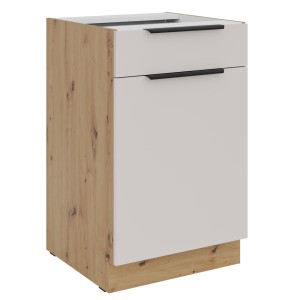 Unterschrank Solea Cashmere 50 D 1F 1S BB