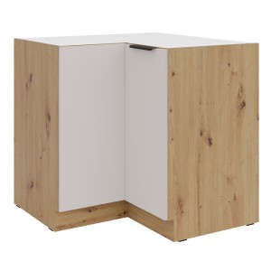 Eckunterschrank Solea Cashmere 90x90 DN 2F BB (90°)