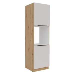 Backofenumbauschrank Solea Cashmere 60 DP-210 2F