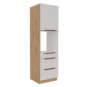 Backofenumbauschrank Solea Cashmere 60 DPS-210 3S 1F