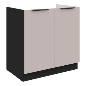 Spülenschrank Arona Cashmere 80 ZL 2F BB