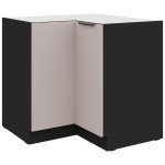Eck-Unterschrank Arona Cashmere 90x90 DN 1F BB