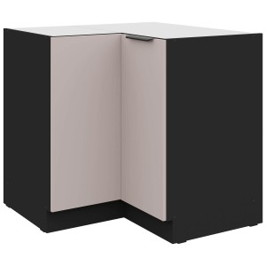 Eck-Unterschrank Arona Cashmere 90x90 DN 1F BB