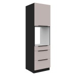 Backofenumbauschrank Arona Cashmere 60 DPS-210 3S 1F