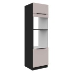 Umbauschrank für Backofen und Mikrowelle Arona Cashmere 60 DPM-210 2F