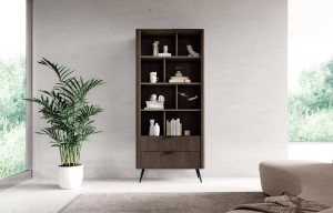 Regal A Veris 2s 88cm Eiche Dunin + Schwarz