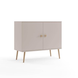 Kommode Bolea 2D 100 cm mit Türen - kaschmir