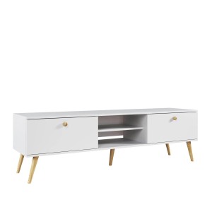 TV-Schrank Bolea 2D1S 170 cm - weiß