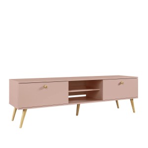 TV-Schrank Bolea 2D1S 170 cm - Rosa