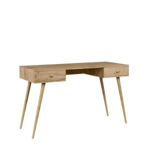 Schreibtisch Bolea 135 cm - Eiche Craft Gold