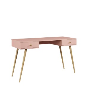 Schreibtisch Bolea 135 cm -  Rosa