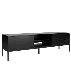 TV-Schrank Indura 2S 170 cm - schwarz