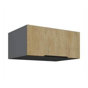 Oberschrank Cremona Anthrazit 80 NAGU-36 1F